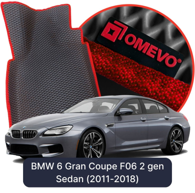 EVA autokoberce OMEVO pro BMW 6 Gran Coupe F06 2 gen Sedan (2011-2018)