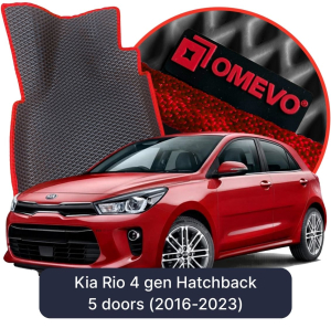 OMEVO 5D Pro Koberečky do Kia Rio 4. gen Hatchback (2016-2023)