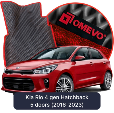 EVA autokoberce OMEVO pro Kia Rio 4. gen Hatchback (2016-2023)
