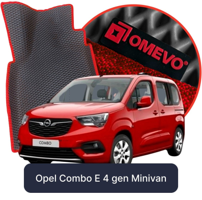 EVA autokoberce OMEVO pro Opel Combo E 4. gen Minivan (2018-2025)