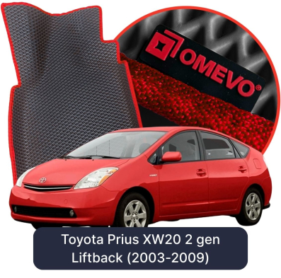 EVA autokoberce OMEVO pro Toyota Prius XW20 2 gen Liftback (2003-2009)