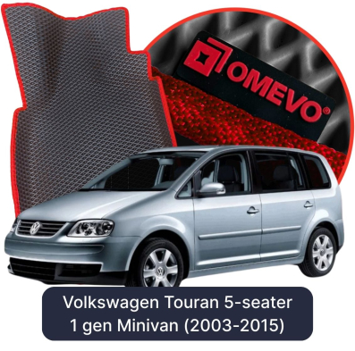EVA autokoberce OMEVO pro Volkswagen Touran 5-místný 1. gen Minivan (2003-2015)