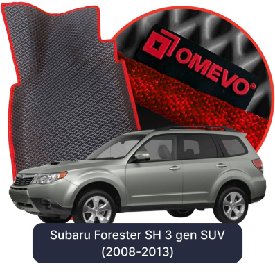 EVA autokoberce OMEVO pro Subaru Forester SH 3 gen SUV (2008-2013)