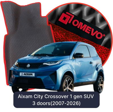 EVA autokoberce OMEVO pro Aixam City Crossover 1 gen SUV 3 dveře (2007-2026)