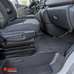 EVA autokoberce OMEVO pro Renault Trafic 9 místný 3 gen Minivan 3 dveře (2014-2025)