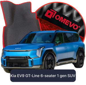 OMEVO 5D Pro Koberečky do Kia EV9 GT-Line 6-místný 1. gen SUV (2023-2025)