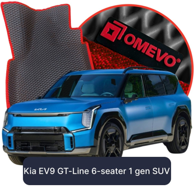 EVA autokoberce OMEVO pro Kia EV9 GT-Line 6-místný 1. gen SUV (2023-2025)