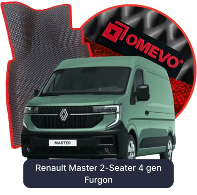 EVA autokoberce OMEVO pro Renault Master 2-místný 4 gen Furgon (2024-2025)