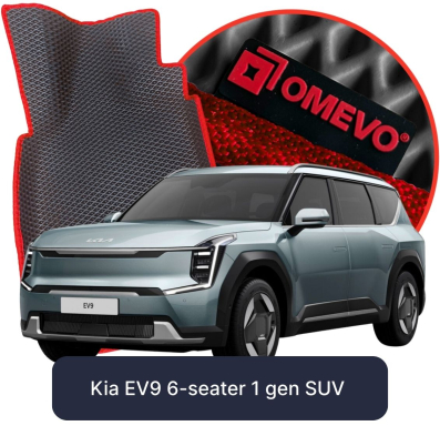 EVA autokoberce OMEVO pro Kia EV9 6 místný 1 gen SUV (2023-2026)
