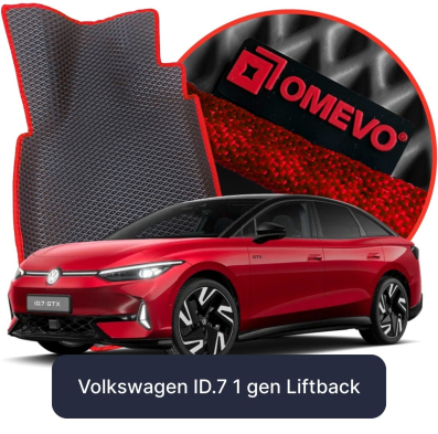 EVA autokoberce OMEVO pro Volkswagen ID.7 GTX 1 gen Liftback (2023-2026)
