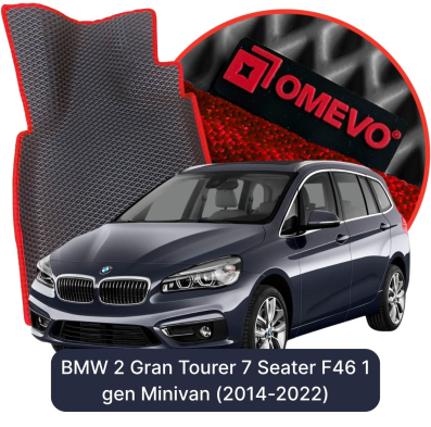 EVA autokoberce OMEVO pro BMW 2 Gran Tourer 7 místný F46 1 gen Minivan (2014-2022)