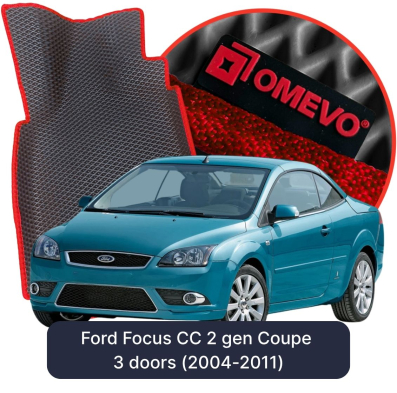 EVA autokoberce OMEVO pro Ford Focus CC 2. gen Coupe 3 dveře (2004-2011)