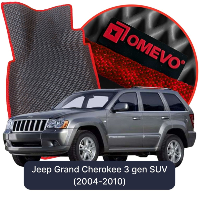 EVA autokoberce OMEVO pro Jeep Grand Cherokee 3. gen SUV (2004-2010)