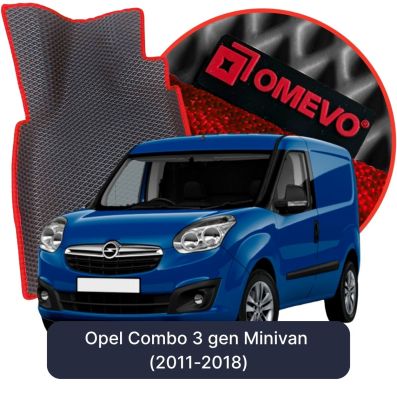 EVA autokoberce OMEVO pro Opel Combo 3. gen Minivan (2011-2018)