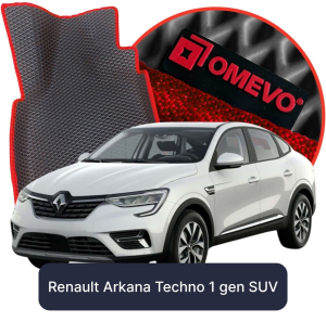 OMEVO 5D Pro Koberečky do Renault Arkana Techno 1 gen SUV (2020-2025)
