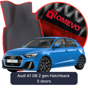 OMEVO 5D Pro Koberečky do Audi A1 GB 2 gen Hatchback 5 dveří (2018-2025)