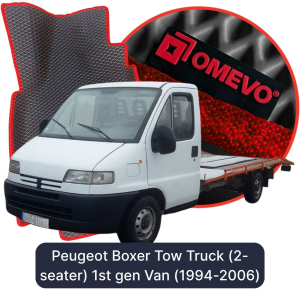 OMEVO 5D Pro Koberečky do Peugeot Boxer Odtahovka (2místný) 1. gen Dodávka (1994-2006)