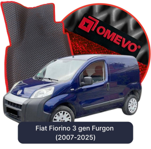 OMEVO 5D Pro Koberečky do Fiat Fiorino 3. gen Furgon (2007-2025)