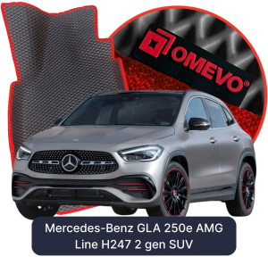 OMEVO 5D Pro Koberečky do Mercedes-Benz GLA 250e AMG Line H247 2. gen SUV (2020-2025)