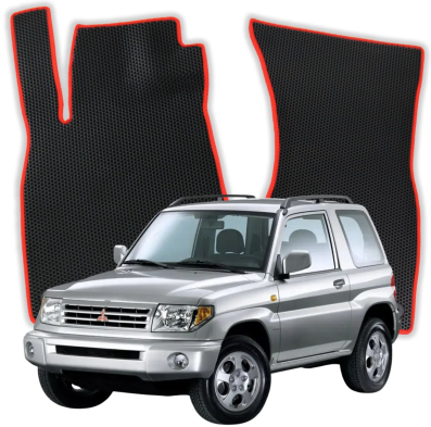 EVA autokoberce OMEVO pro Mitsubishi Pajero Pinin 1 gen SUV 3 dveře (1998-2007)