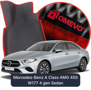OMEVO 5D Pro Koberečky do Mercedes-Benz Třída A AMG 45S W177 4 gen Sedan (2019-2026)
