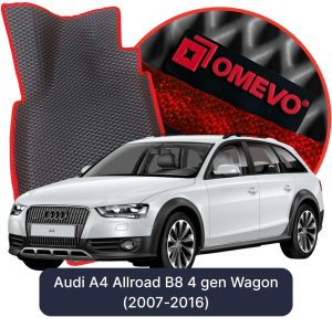 OMEVO 5D Pro Koberečky do Audi A4 Allroad B8 4 gen Kombi (2007-2016)