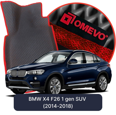 EVA autokoberce OMEVO pro BMW X4 F26 1 gen SUV (2014-2018)