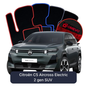 Velurové autokoberce OMEVO pro Citroën C5 Aircross Elektrický 2 gen SUV (2025-2026)