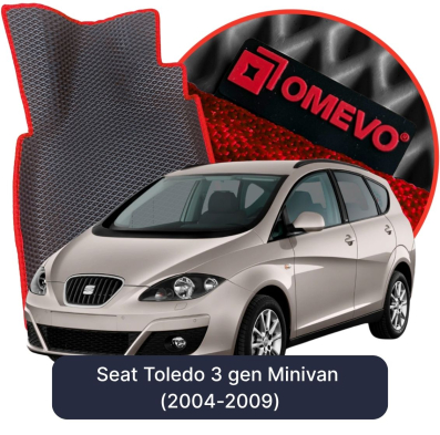 EVA autokoberce OMEVO pro Seat Toledo 3 gen Minivan (2004-2009)
