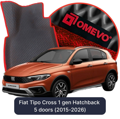 EVA autokoberce OMEVO pro Fiat Tipo Cross 1. gen Hatchback (2015-2025)