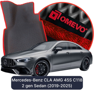 OMEVO 5D Pro Koberečky do Mercedes-Benz CLA AMG 45S C118 2. gen Limousine (2019-2025)