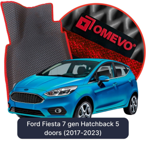 OMEVO 5D Pro Koberečky do Ford Fiesta 7. gen Hatchback (2017-2023)