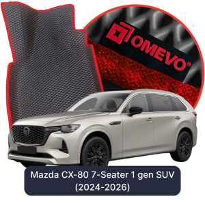 OMEVO 5D Pro Koberečky do Mazda CX-80 7-místný 1. gen SUV (2024-2025)