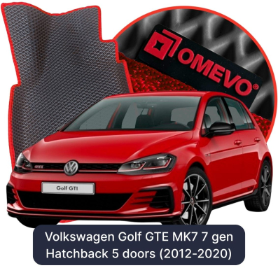 EVA autokoberce OMEVO pro Volkswagen Golf GTE MK7 7. gen Hatchback (2012-2020)