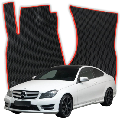 EVA autokoberce OMEVO pro Mercedes-Benz C Třída C204 3 gen Kupé (2007-2014)