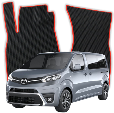 EVA autokoberce OMEVO pro Toyota ProAce Verso 9 místný Medium 2 gen Minivan (2016-2026)