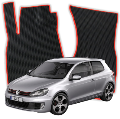 EVA autokoberce OMEVO pro Volkswagen Golf GTI MK6 6 gen Hatchback 3 dveře (2008-2016)