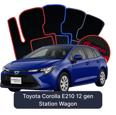 Velurové autokoberce OMEVO pro Toyota Corolla E210 12 gen Kombi (2018-2025)