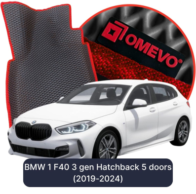 EVA autokoberce OMEVO pro BMW 1 F40 3 gen Hatchback 5 dveří (2019-2024)
