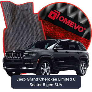 OMEVO 5D Pro Koberečky do Jeep Grand Cherokee Limited 6-místný 5. gen SUV (2021-2025)