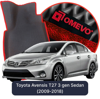 EVA autokoberce OMEVO pro Toyota Avensis T27 3 gen Sedan (2009-2018)
