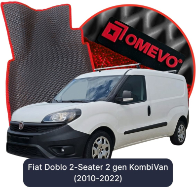 EVA autokoberce OMEVO pro Fiat Doblo 2 místa 2 gen KombiVan (2010-2022)