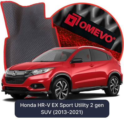 EVA autokoberce OMEVO pro Honda HR-V EX Sport Utility 2 gen SUV (2013-2021)