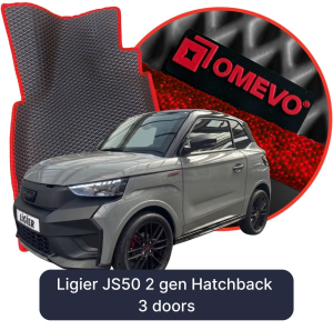 OMEVO 5D Pro Koberečky do Ligier JS50 2 gen Hatchback 3 dveře (2024-2026)