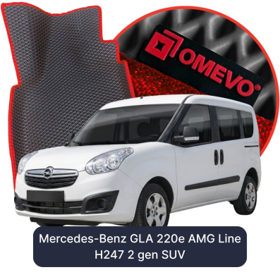 EVA autokoberce OMEVO pro Opel Combo D 5 místný 3 gen Minivan 5 dveří (2011-2018)