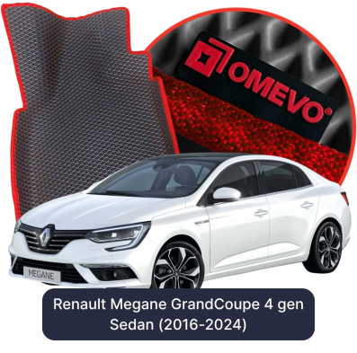 EVA autokoberce OMEVO pro Renault Megane GrandCoupe 4 gen Sedan (2016-2024)