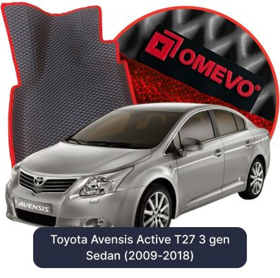 EVA autokoberce OMEVO pro Toyota Avensis Active T27 3 gen Sedan (2009-2018)