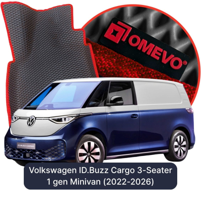 EVA autokoberce OMEVO pro Volkswagen ID.Buzz Cargo 3 místa 1 gen Minivan (2022-2026)