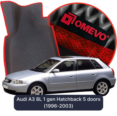 EVA autokoberce OMEVO pro Audi A3 8L 1 gen Hatchback 5 dveří (1996-2003)