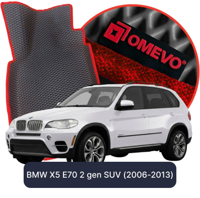 EVA autokoberce OMEVO pro BMW X5 E70 2 gen SUV (2006-2013)